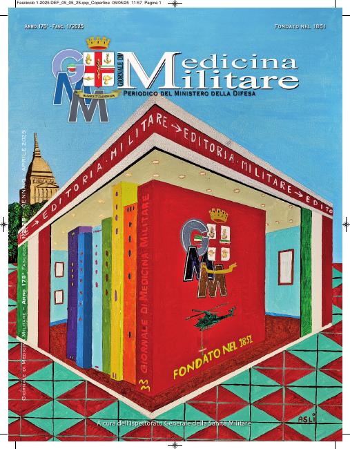 Copertina Giornale di Medicina Militare, 1/2025